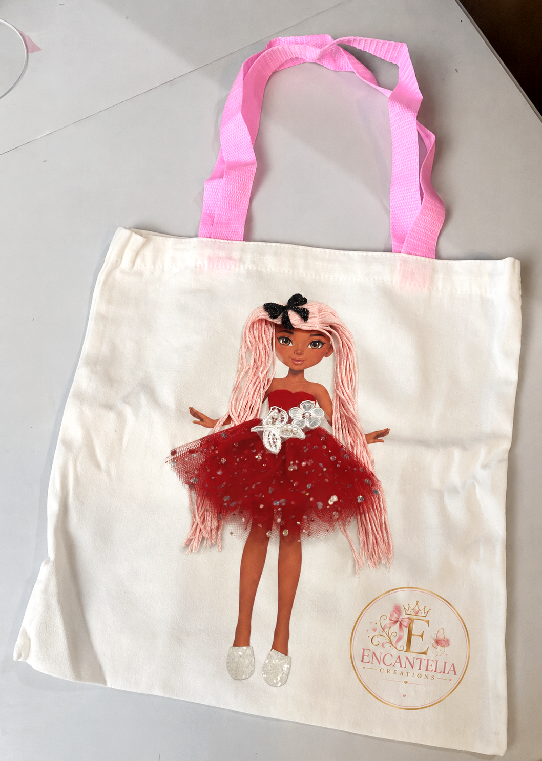 Bolso sublimable con ropa intercambiable