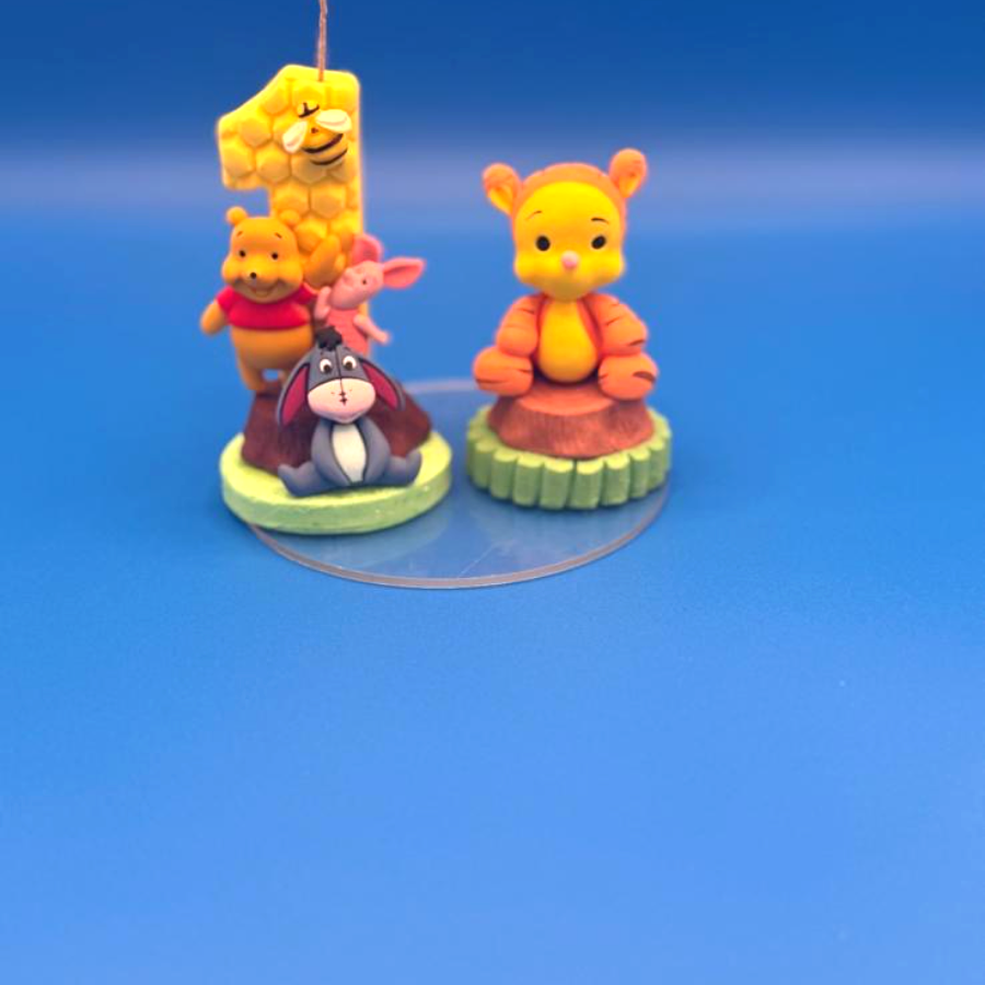 Vela temática Winnie Pooh